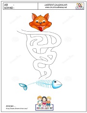 anaokulları için Labirent Bulmaca